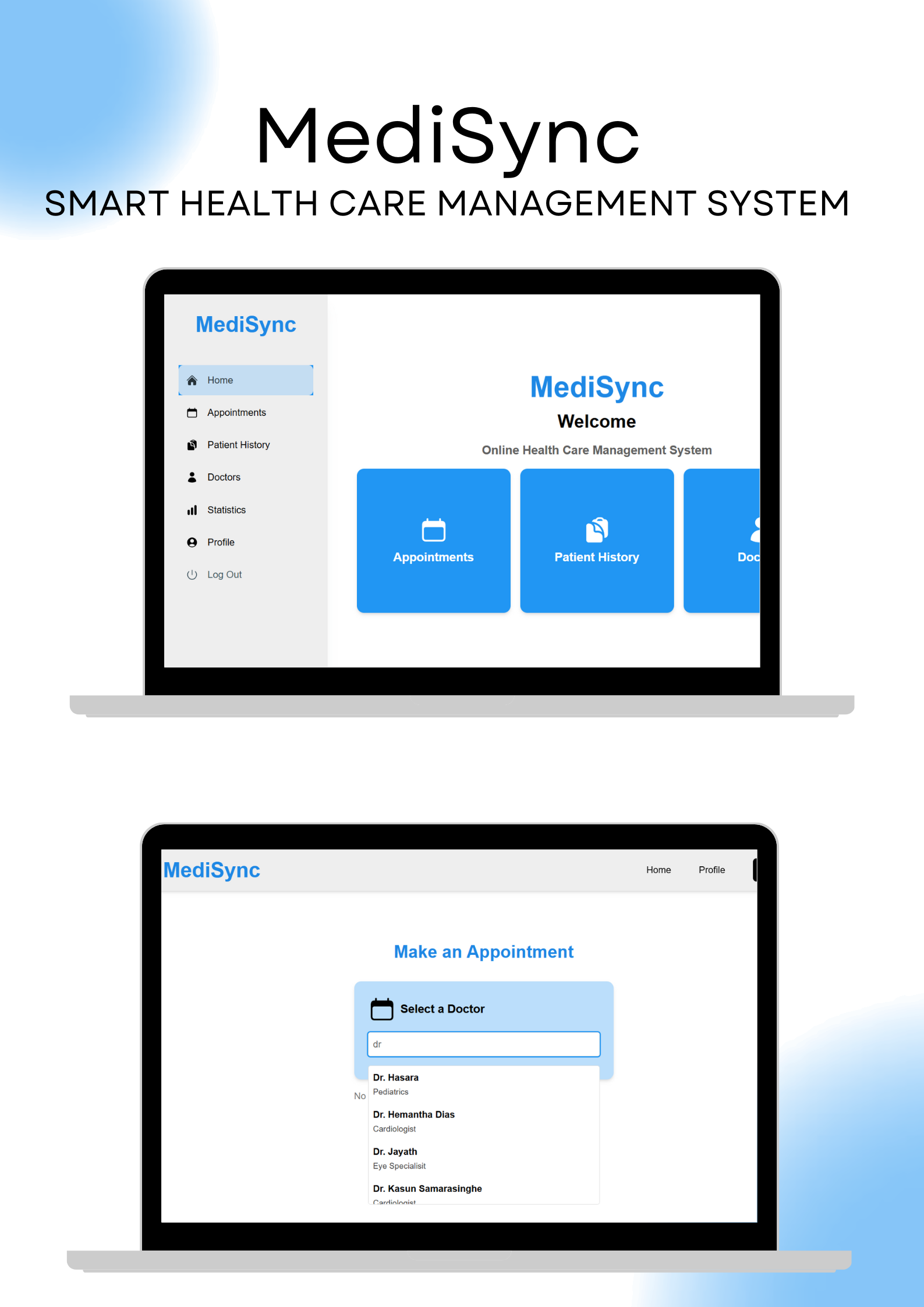 Smart Healthcare Management System - MediSync